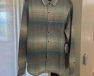 Roark Organic Cotton Long-Sleeve Button-Up Shirt